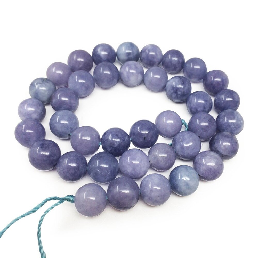 8892 2 Strands Adabele Natural Opaque Tanzanite Quartz Healing Gemstone